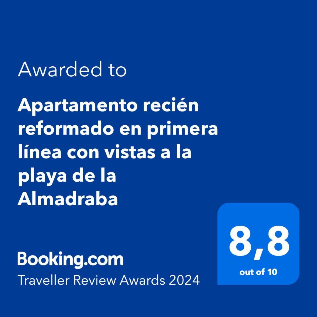 Apartamento recién reformado en primera línea con vistas a la playa de la Almadraba Benicàssim Esterno foto